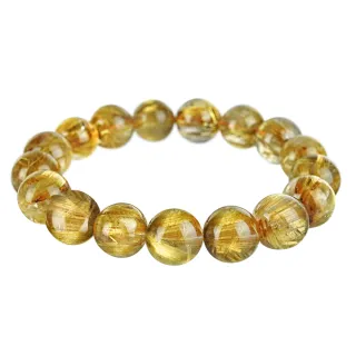 【開運方程式】鈦晶手珠特滿順絲貓眼12.5mm(A3812 一物一拍霸氣招財水晶)