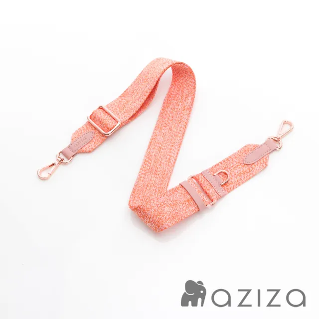 【aziza】時光雜訊可調式背帶(橘)