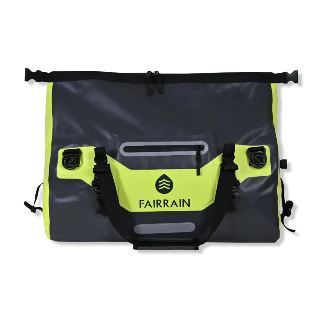 【FAIRRAIN】升級版 旅行者多功能防水後座包-40L(IPX-6 防爆雨 機車後座包)