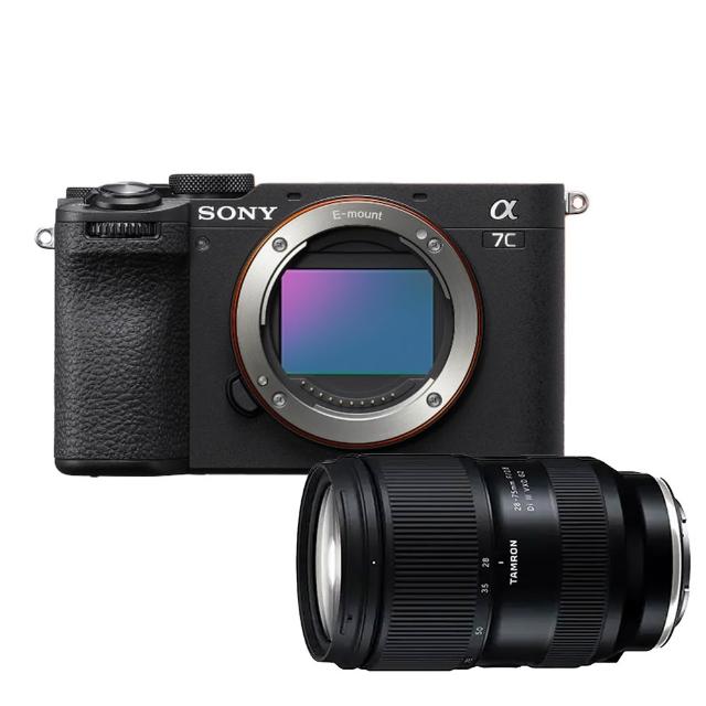【SONY 索尼】小型全片幅相機 ILCE-7CM2 A7CM2(公司貨 保固18+6個月)+【Tamron】28-75mm F/2.8 A063(平輸)