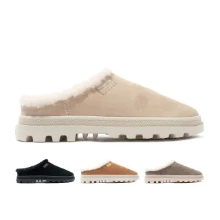 【Palladium】PALLADUNE MULE WARM絨毛麂皮巧克力厚底鞋/休閒鞋-男鞋/女鞋-四色任選