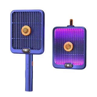 【星晏】捕蚊燈 滅蚊燈 電蚊拍 滅蚊拍 折疊電蚊拍 捕蚊拍 智能電蚊拍 充電式電蚊拍(折疊二合一)