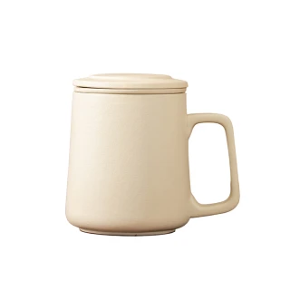 陶瓷茶水分離杯 簡約辦公室泡茶杯 家用帶蓋過濾茶杯 個人專用水杯 禮品杯(泡茶杯/茶杯/馬克杯/水杯)
