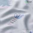 【Tonia Nicole 東妮寢飾】60支環保印染100%萊賽爾天絲兩用被床包組-恐龍大冒險(單人)