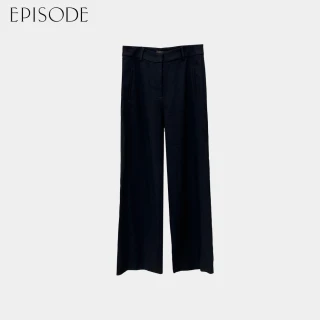【EPISODE】顯瘦通勤高腰寬直筒西裝褲長褲135210
