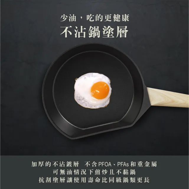 【德國Buderus】鑽石可立鍋系列_24cm平底鍋(獨立自煮鍋_IH爐適用)