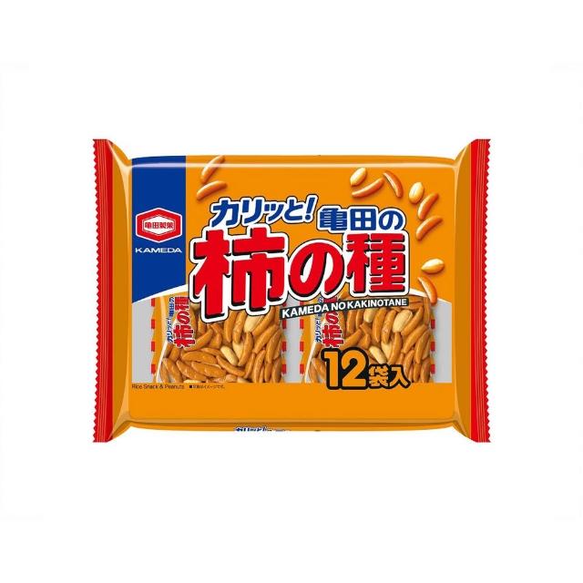 【龜田製果】龜田柿種米果12入360g(大包裝優惠促銷)