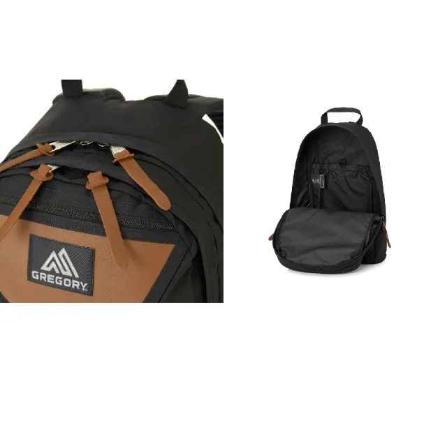 【Gregory】後背包 26L Ditch Day Cordura 黑 棕 耐磨 筆電包 書包(1556971041)