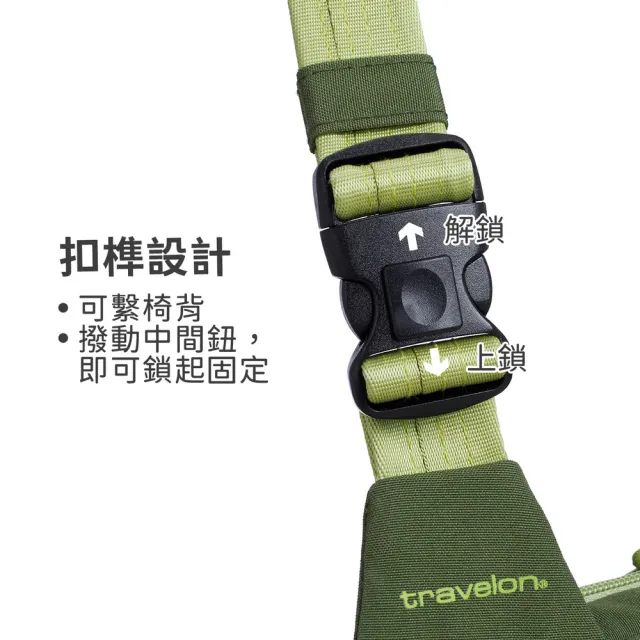 【Travelon】美國 Voyages 3層防盜胸背包 酪梨 / 斜背包 胸包 防偷防搶包 單肩包 送禮 男 女