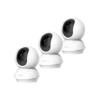 (三入組)【TP-Link】Tapo C200 1080P 200萬畫素WiFi無線旋轉網路攝影機/監視器 IP CAM