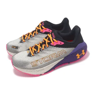 【UNDER ARMOUR】防潑水慢跑鞋 HOVR Machina Storm 女鞋 灰黑 紫 運動鞋 UA(3026551300)