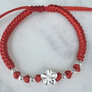 昕頤珠寶轉運平安有錢花紅繩