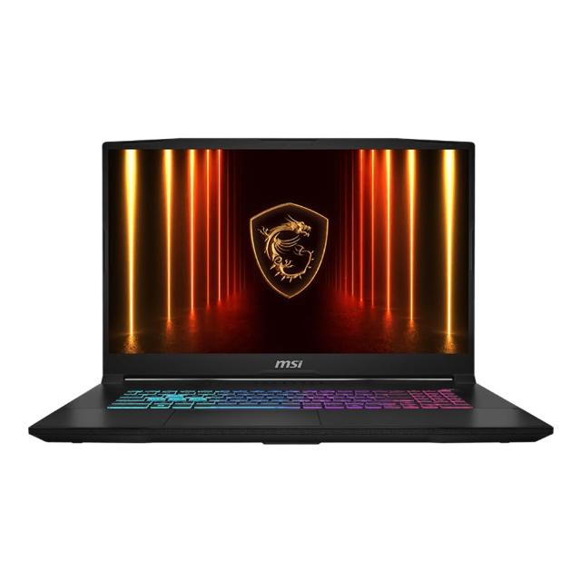 【MSI 微星】▲特仕版 17.3吋i9 RTX5070電競筆電(Katana 17 HX B14WGK-037TW-SP1/i9-14900HX/24G/1T/W11)