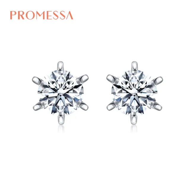 【PROMESSA】共20分 18K金 如一系列 鑽石耳環(一對)