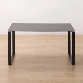 【NITORI 宜得利家居】◎岩板 陶板餐桌 CERAL 135 GY/BK(陶板餐桌 餐桌 桌 陶板 岩板 CERAL)