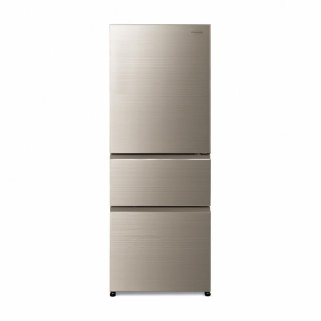 【Panasonic 國際牌】450L 一級能效三門變頻冰箱翡翠金(NR-C454HG-N)
