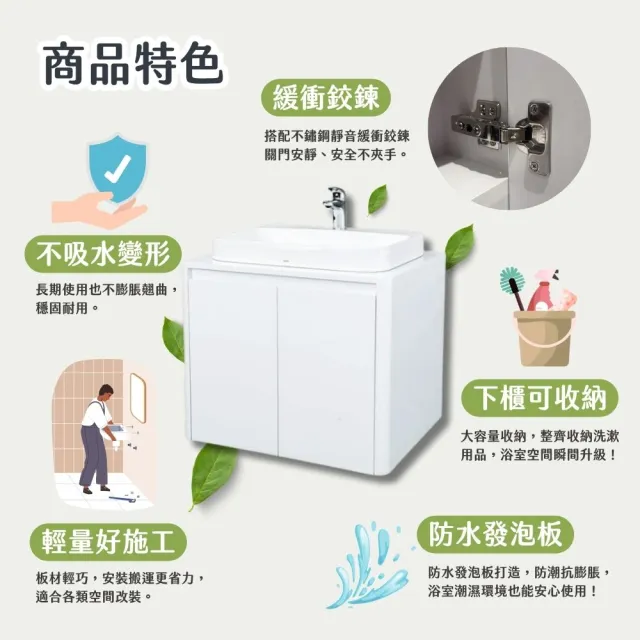 【TOTO】訂製 台製防水浴櫃加厚1.8cm發泡板 北北基桃大台中免運(L5616CTW幸福居家e購網浴櫃)