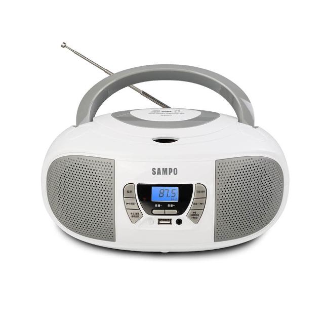 SAMPO聲寶 AK-W2301UL CD播放器支援CD/DVD播放，可插記憶卡/USB/AUX輸入，適閤家用娛樂。1年產品功能保固，外觀及人為因素不保固。超過7天鑑賞期僅提供維修服務，自行負擔寄回運費，廠商負擔寄還運費。品質可靠，享受優質音樂體驗！