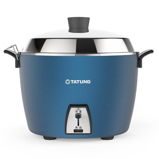 【TATUNG 大同】11人份夜幕藍深鍋款不鏽鋼配件電鍋(TAC-11L-HB)