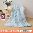 【MIT iLook】買1送1 台灣製石墨烯萊賽爾天柔絲涼被/床包枕套組(多款任選/涼被舖棉/涼夏被)