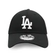 【NEW ERA】棒球帽 940 Logo Los Angeles Dodgers 洛杉磯道奇 黑 老帽 帽子 LA(NE12141608)