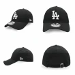 【NEW ERA】棒球帽 940 Logo Los Angeles Dodgers 洛杉磯道奇 黑 老帽 帽子 LA(NE12141608)