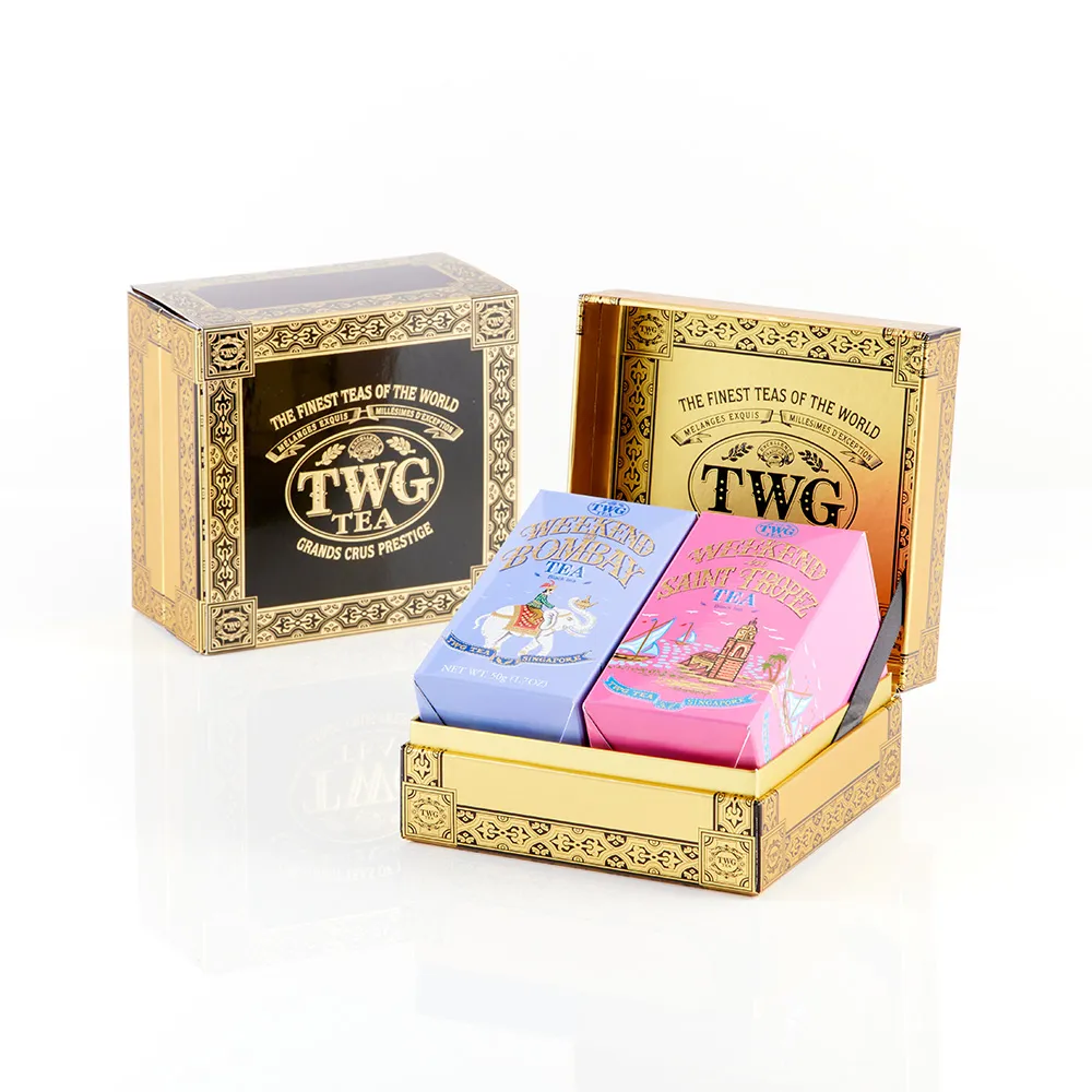 TWG Tea】週末二重奏禮盒組(Weekend Duo Tea Set; 50g/罐) - momo購物