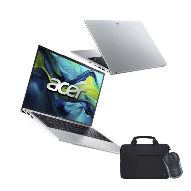 【Acer 宏碁】包鼠組★14吋輕薄筆電(Aspire/AL14-51P-52L7/Core 5-120/16G/512G/W11)