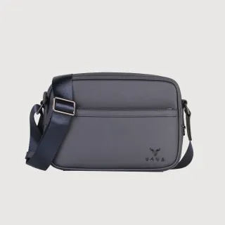 【VOVA 沃汎】帕拉斯 橫式斜背包-藍色(VA133S03BL) 男包送禮推薦