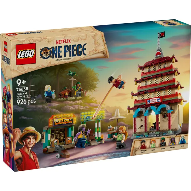 【LEGO 樂高】航海王系列 75638 惡龍樂園之戰(ONE PIECE 魯夫 居家擺設 玩具積木)