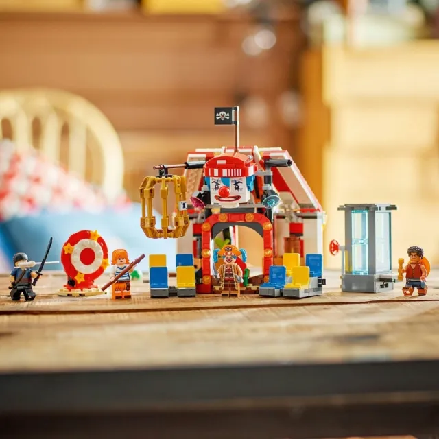 【LEGO 樂高】航海王系列 75637 小丑巴其的馬戲團帳篷(ONE PIECE 魯夫 居家擺設 玩具積木)