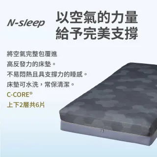 【NITORI 宜得利家居】◎雙人加大床墊 N-SLEEP NF004(床墊 N-SLEEP)