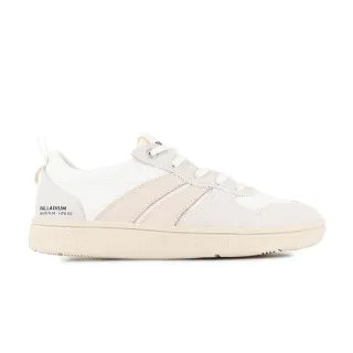 【Palladium】PALLACUP FLAME TX透氣網布/麂皮復古運動鞋/休閒鞋-男鞋/女鞋-奶油白(74486-180-M)
