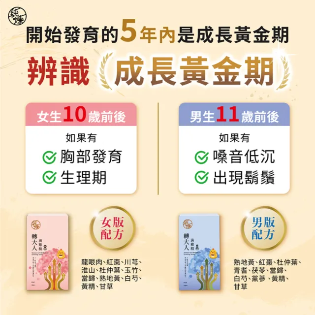 【純煉】轉大人滴雞精60mlx10入x任選1盒(專為孩子黃金成長期設計/官方直營)