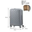 【AMERICAN TOURISTER 美國旅行者】24吋 PAXTRA 2:8前開式/上掀式大容量PC+ABS行李箱/旅行箱(多色可選)