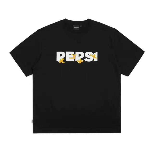 【Mark Gonzales】男女同款 MG X Pepsi 小天使與百事可樂 OG T恤-黑色(百事可樂聯名)