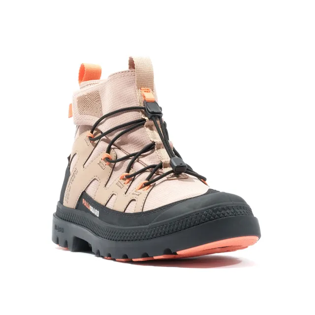 【Palladium】PAMPA LITE+ XPLOR WP+再生科技輕量橘標防水鞋/休閒鞋-男鞋/女鞋-奶茶/黑(74383-235-M)