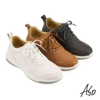 【A.S.O 阿瘦集團】A.S.O 活氧氣墊系列-都會休閒鞋綁帶式(男鞋_3色任選_新品上市)