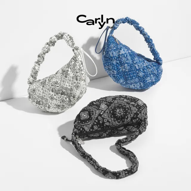 【Carlyn】佩斯利圖紋雲朵包 H75141010(3色任選)