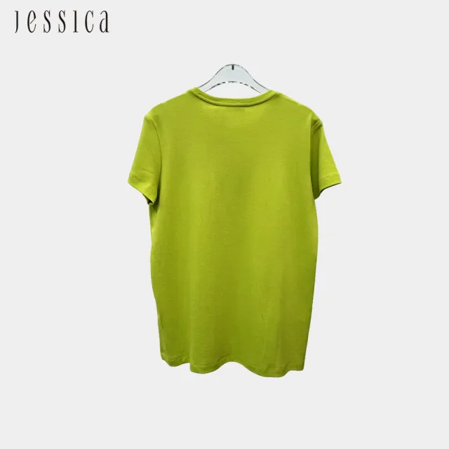 【JESSICA】舒適透氣純棉正肩短袖T恤243609