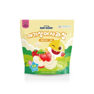 【藥師健生活】碰碰狐鯊魚寶寶水果片 1包 口味任選(蘋果 草莓 12g/包 天然水果 嬰兒 幼兒 凍乾 無添加糖)