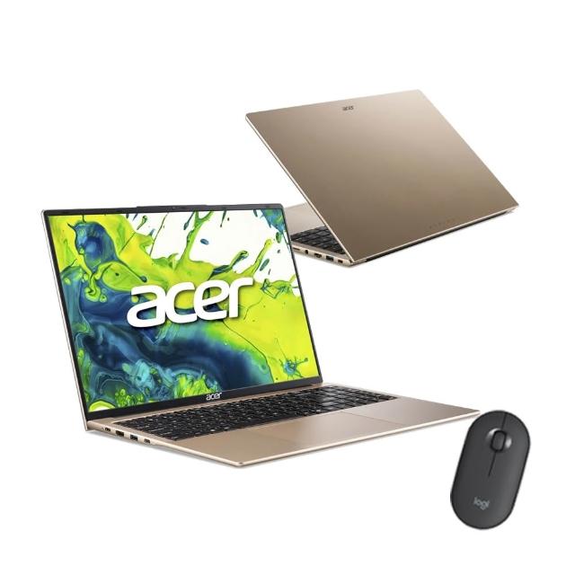 【Acer】無線滑鼠組★16吋Core 5效能輕薄筆電(Aspire Lite/AL16-54P-53R5/Core 5-120U/16G/512G /W11)