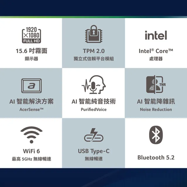 【Acer】Office2024★15.6吋i7效能1TB商務筆電-秘銀灰(Extensa/EX215-57-77XH/i7-13620H/16G/1TB/W11P)