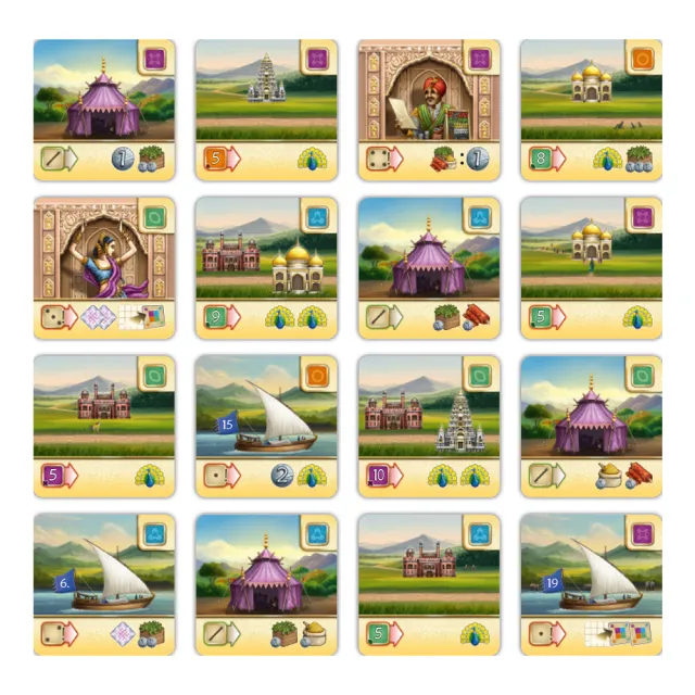 【新天鵝堡桌遊】恆河王權RAJAS OF THE GANGES: CARDS & KARMA