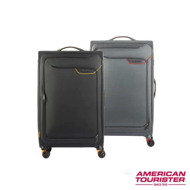 【AMERICAN TOURISTER 美國旅行者】27吋 APPLITE 4 ECO 前開式/上掀式可擴充輕量軟殼行李箱/布箱(多色可選)