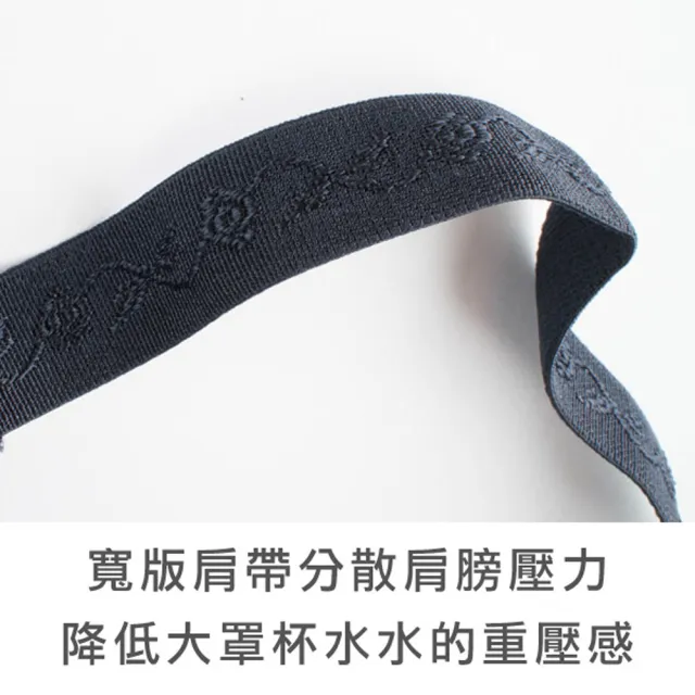 【玉如阿姨】迷情窒愛內衣。穩穩托住活動也不亂跑 台灣製※0482灰(C.D.E.F罩 大罩杯 包副乳 修飾)