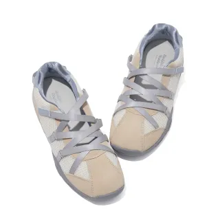 【ROCKFISH】ZANE X-STRAP SNEAKERS 卡其色 交叉紫色綁帶運動鞋 女鞋