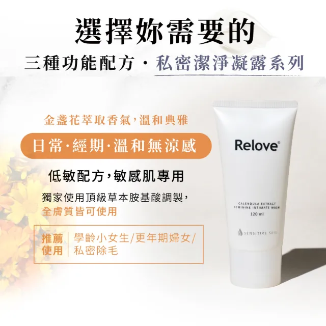【Relove 官方直營】傳明酸私密美白清潔2入優惠組(獨家德國進口益生元 高濃度傳明酸 28天看見亮白)