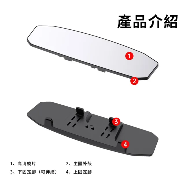 【KEYIE】汽車廣角盲點大視野後視鏡 汽車後座觀察鏡 寶寶後視鏡 後照鏡 倒車輔助鏡 盲視鏡