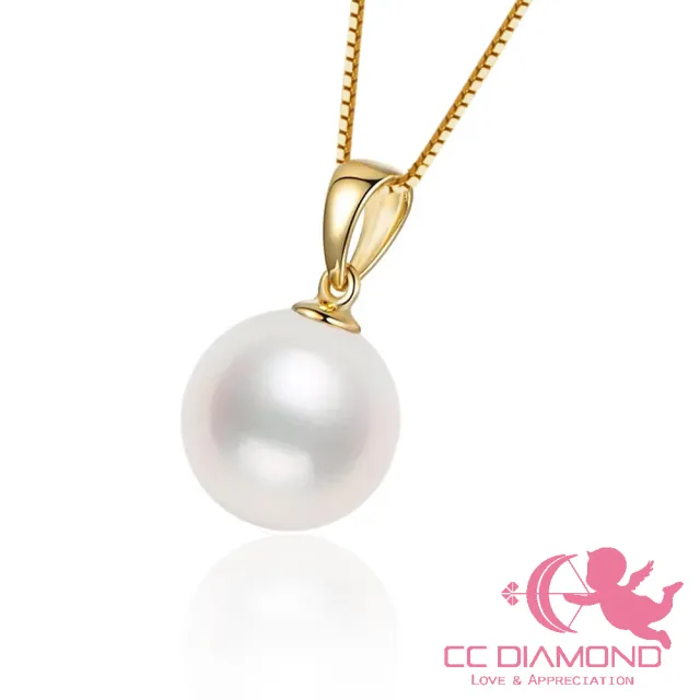 【CC Diamond】18K金 日本AKOYA 經典墜飾(8mm)